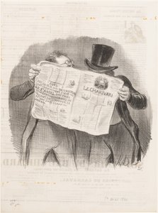 Abonelere Tavsiye by Honoré Daumier